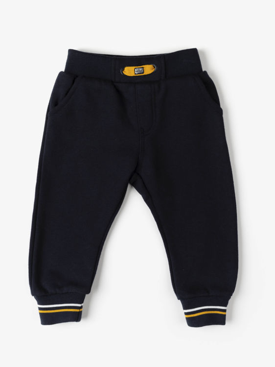Picture of YF1002 BOYS COTTON FLEECY TRACKSUIT TROUSERS